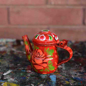 Patrón de Arte de camión tradicional Chainak de té, tetera de Arte de camión elegante, teteras de Arte de camión al por mayor - Product Image 6