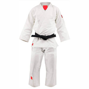 Uniforme de Judo azul recién llegado 2023 con cinturón blanco a un precio razonable Venta caliente MOQ bajo Cantidad a granel Desgaste de artes marciales - Product Image 2