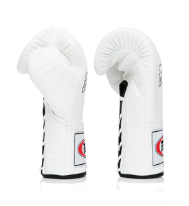Guantes de boxeo de entrenamiento MMA profesionales Cuero de PU personalizado con logotipos Tamaños disponibles 10oz 12oz 14oz 16oz Impermeable - Product Image 4