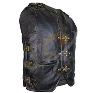 Chaleco de cuero transpirable para hombre, nuevo diseño, demanda de los clientes - Product Image 2