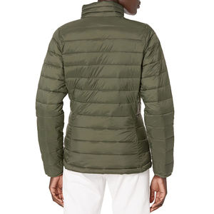 Chaqueta acolchada ligera con capucha para mujer de gran tamaño, suave, cómoda, estilo de lujo, MOQ bajo, precio barato, chaquetas acolchadas al por mayor - Product Image 5