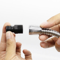 Raccord fileté pour pistolet d'arrosage, adaptateur de robinet en plastique pour tuyau d'irrigation
