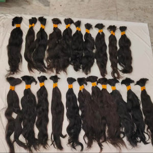 Pelo humano indio ondulado natural y virgen de visón sin procesar al por mayor - Product Image 1