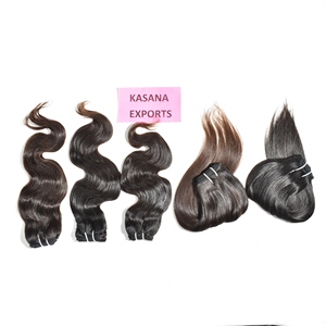 Raw Natural Weaving Manufactures Vietnamese Deep Wave Color Hair Black Women <b>Cheap</b> 100% Bundle Wholesale Human Hair <b>Extensions</b> - Product Image 1