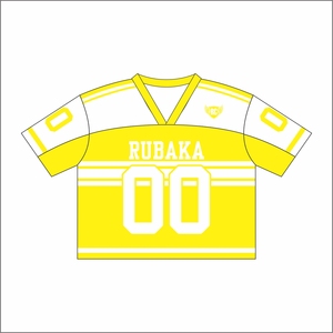 Vente en gros jersey de baseball en maille de coton personnalisé tricot rayé imprimé t-shirt boxy surdimensionné col en V cropped mesh jersey - Product Image 5