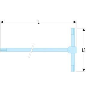 ประแจหกเหลี่ยมเฟคอม เมตริก - Product Image 2