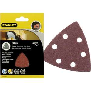 Discos de Lijado Triangulares Stanley Multi-Pack con Acoplamiento Rápido para Trabajos de Detalle - Product Image 1