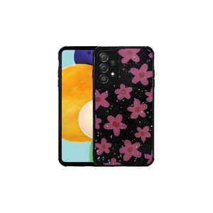 Coque JoieCreatif Popy pour Samsung Galaxy A53 5G, motif pailleté, étui scintillant à fleurs, protection spéciale de l'appareil photo, électroplaqué - Product Image 1