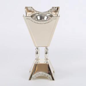 Quemador de incienso de Metal de Ramadán musulmán decoración del hogar Oriente Medio árabe Mabkhara quemador de incienso Bakhoor quemador de carbón - Product Image 4