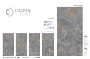 GRIS ÁMBAR 60x120cM Diseño moderno 24x48 Azulejos de ladrillo refractario vitrificados 60x120cM Azulejos de ladrillo refractario vitrificados modernos 24x48 - Product Image 5