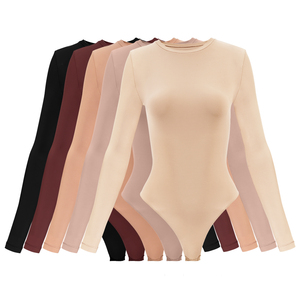 Custom Women's Long Sleeves <b>Bodysuits</b> One Piece Tummy <b>Control</b> Yoga Jumpsuit Ballet Dance CustomMade Sportswear <b>Bodysuits</b> - Product Image 6