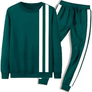 Survêtement décontracté pour homme, service OEM, survêtement 2 pièces avec fermeture éclair, léger, designs personnalisés, survêtement 100% coton 2026 - Product Image 3