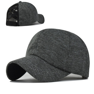 Casquette <span class=keywords><strong>de</strong></span> baseball à séchage rapide <span class=keywords><strong>de</strong></span> haute qualité en stock, style vintage, logo brodé personnalisé, respirante, avec ouverture pour <span class=keywords><strong>queue</strong></span> <span class=keywords><strong>de</strong></span> <span class=keywords><strong>cheval</strong></span>, OEM, faible MOQ - Product Image 2