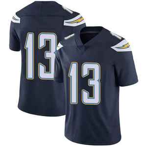 Camiseta de uniforme de fútbol americano unisex, MATERIAL PERSONALIZADO (elección del cliente), manga corta, estampado de talla grande, algodón/poliéster - Product Image 6