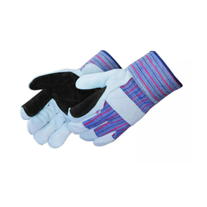 ถุงมือทำงานหนังมีถุงมือเต็มรูปแบบถุงมือทำงานหนังรักษาความปลอดภัยมือแบบพรีเมี่ยม - Product Image 5