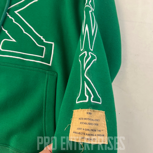 Sweat à capuche polaire d'hiver pour homme 100% coton brodé décontracté grande taille coupe classique 430g - Product Image 5