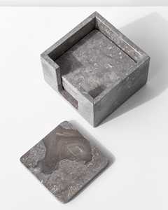 Best Seller Classic Eco-Friendly Durable Customizable Stone Coaster for Office <b>Desk</b> Decoration and Home Use - Product Image 4