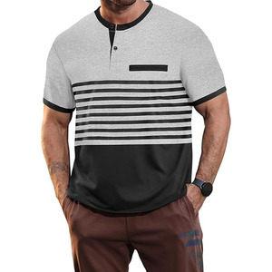 Nueva camiseta de alta calidad 250 Gsm, Camiseta 100% de algodón, camisetas de gran tamaño de peso pesado de marca para hombres - Product Image 2