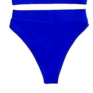Maillot de bain 2 pièces pour femmes logo personnalisé ensemble de bikini avec service OEM vêtements de plage haute visibilité vente en ligne - Product Image 3