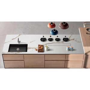 Placa de Cuarzo Jade Gold Raphael - Resistente al Agua y Duradera, Diseño Moderno para Pared y Cocina - Product Image 2