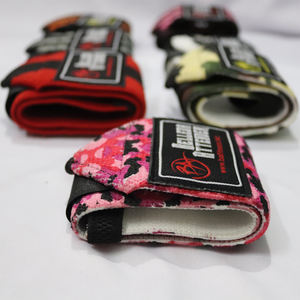 Muñequera deportiva ajustable, banda de soporte para gimnasio, de neopreno, de seguridad - Product Image 6