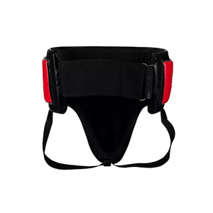 Protège-aine de boxe MMA Conception d'étiquette personnalisée en cuir véritable professionnel Caractéristiques de sécurité personnalisées Protège-aine anti-mouches à vendre - Product Image 5