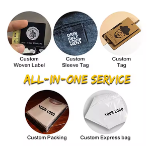 Camiseta Casual para Hombre, Nuevo Estilo, Personalizable, Lisa, con Diseño Lavado al Ácido, 100% Algodón Ecológico - Product Image 6