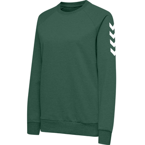 Brushed Interior Fleece Women <b>Sweatshirt</b> Plain Crewneck Casual <b>Long</b> Sleeve Pullover Daily Loose Fit Comfortable Outerwear Top - Product Image 2