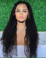 Extensions de cheveux humains 100% naturels, type bouclé soyeux, texture épaisse et douce, cuticules alignées, pour le bureau et les événements