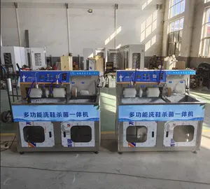 Comercial Shoes Washer With All Kinds Of Street Leisure Shoes Washing Semi-Automatic Washing Equipment Shoe Washing Machine