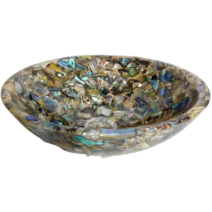 Lavabo Ecológico de Nácar Verde, Escultura de Mesa Moderna con Color Personalizable, Decoración Creativa y Novedosa para el Hogar - Product Image 3