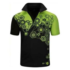 เสื้อโปโลผู้ชายไซส์ใหญ่พิมพ์ลายแบบซับลิเมชั่น ขายส่ง รับผลิตตามแบบ สไตล์ไฮสตรีท ผ้าฝ้าย เสื้อโปโลผู้ชายไซส์พลัส - Product Image 1