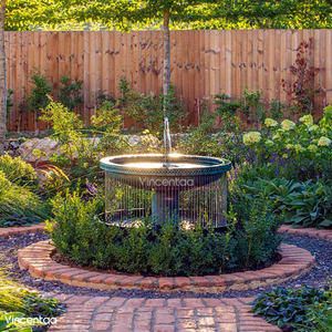Vincentaa <span class=keywords><strong>La</strong></span> place de jardin extérieure décorée d'une fontaine cascade en bronze peut être personnalisée - Product Image 2