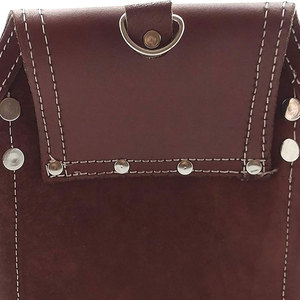 Waist <b>Belt</b> <b>Tool</b> Bag Multipurpose Genuine Leather <b>Tools</b> Holding Bags Professional Heavy Duty 100% Real Leather <b>Tool</b> <b>Belt</b> - Product Image 6