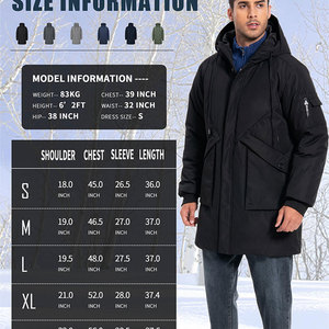 Best OEM and ODM Men's Puffer <b>Jacket</b> High Quality Custom Winter <b>Jacket</b> with Zipper Closure <b>Waterproof</b> and <b>Plus</b> <b>Size</b> Features - Product Image 6