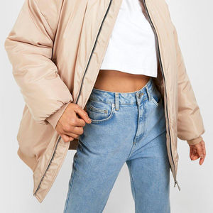 Chaquetas ligeras Chaquetas de bombardero de invierno lisas en blanco Chaqueta de bombardero de Letterman hecha a medida - Product Image 5