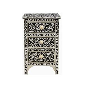 โต๊ะโลหะสไตล์วินเทจตกแต่งมันวาวโต๊ะไม้ทรงกลมสำหรับห้องนั่งเล่นโต๊ะข้างโต๊ะสำเร็จรูปโต๊ะที่ซ้อนกัน - Product Image 5