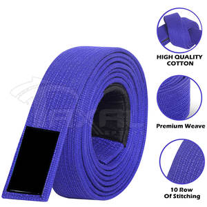 Venta al por mayor ligero BJJ Pearl Weave cinturones con diseño único precio bajo accesorios de artes marciales - Product Image 6