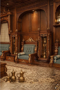 Muebles Árabes para Majlis, Muebles Modernos para Majlis Árabe |     Personalización Posible |    Envío Gratuito a Todo el Mundo - Product Image 2
