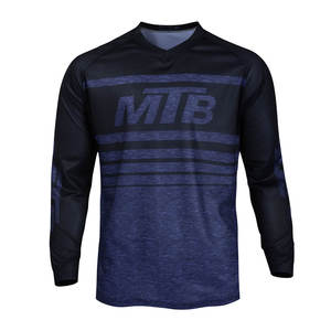 Maillots de motocross unis de haute qualité, manches longues pour hommes, maillot de motocross tout-terrain, MX, dirt bike, motocyclisme, maillots de motocross - Product Image 1