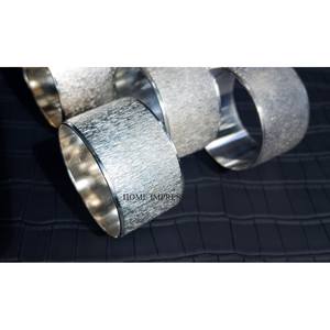 Nouveauté : Anneau de serviette en métal, couleur noire, taille personnalisée, cadeaux décoratifs de table de mariage, en stock, écologique - Product Image 6