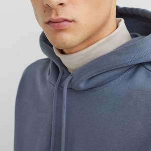 Sudadera con capucha de gran tamaño de alta calidad para hombre con logotipo personalizado OEM Sudadera con capucha de manga larga para hombre con cordones a juego - Product Image 4