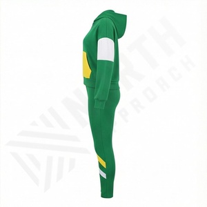 Conjunto Deportivo de Dos Piezas para Mujer, Chaqueta y Pantalones, Diseño Personalizado, Ropa Deportiva Informal al por Mayor, Ropa Deportiva para Gimnasio, Color Personalizado - Product Image 2