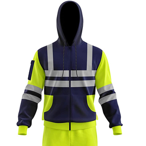 2025 trajes de trabajo de alta visibilidad de seguridad industrial reflectantes personalizados y trajes de manga larga para trabajadores de fábrica - Product Image 3
