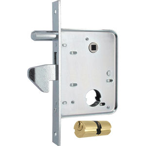 INSERTO CERRADURA PUERTA 573 MG B.Q ZINC 25 M1 + Q8 60 CF = PZ 2 - Product Image 1