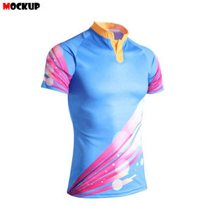 ชุดยูนิฟอร์มรักบี้แบบกำหนดเองสำหรับทีมชายและหญิง พิมพ์ลายแบบระเหิด แห้งเร็ว ผลิตจากโพลีเอสเตอร์ ชุดกีฬารักบี้ - Product Image 4