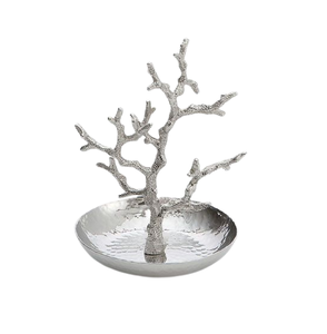 Soporte de joyería de Calidad exclusiva Soporte de joyería de color plateado de acero inoxidable Tamaño y forma personalizados Soporte de exhibición - Product Image 2