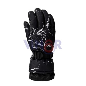 Guantes de esquí de invierno unisex personalizados impermeables y compatibles con pantalla táctil ropa de esquí al aire libre para snowboard guantes de esquí OEM - Product Image 2