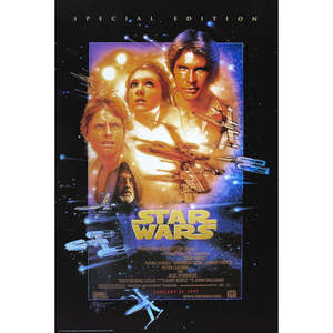 Ensemble d'affiches de film Star Wars édition spéciale, épisodes 4-6, décoration murale en papier - Product Image 2