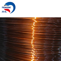 Fil CTC TengDe en cuivre toronné plat, recouvert de papier, à transposition continue, 24 AWG, isolé émaillé, protection IP54, 750V, 105°C